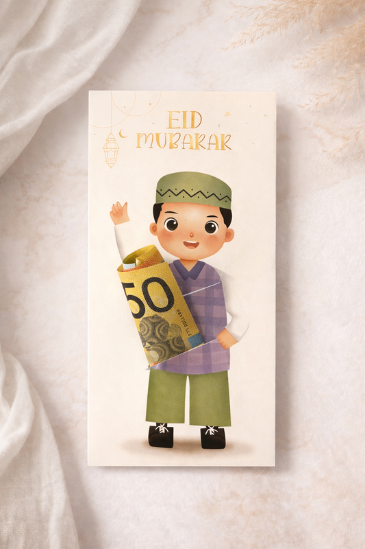 Eid Mubarak Money Card (5pack) The Pathway