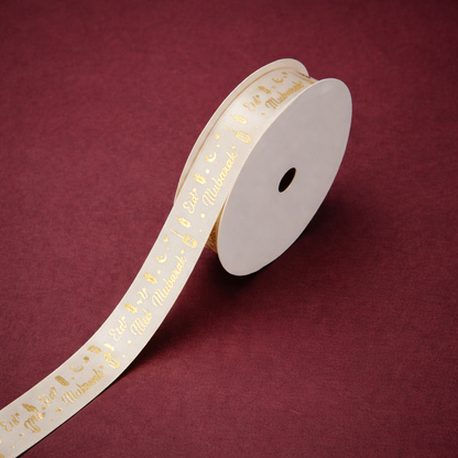Eid Mubarak Satin Ribbon The Pathway