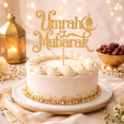 Umrah Mubarak Cake Topper The Pathway