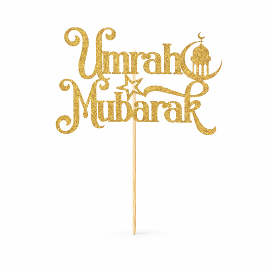 Umrah Mubarak Cake Topper The Pathway