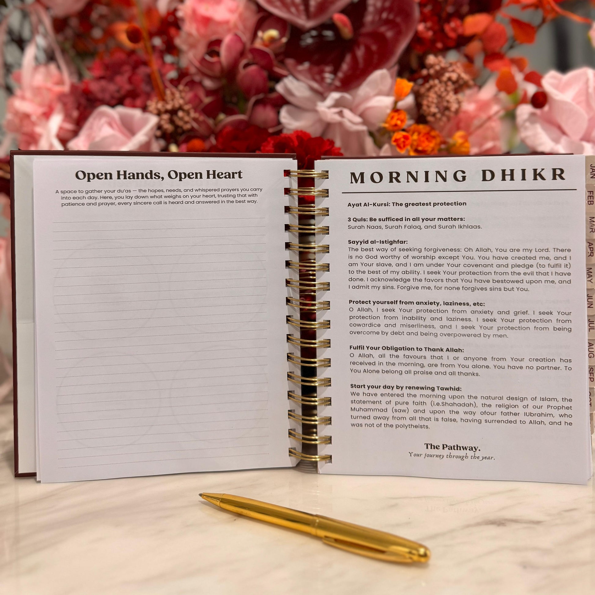 Islamic Yearly Planner, 2026 Planner